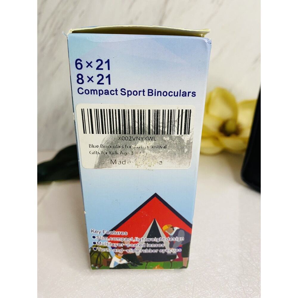 8X 21 Kids Compact Sport Binoculars New - Picture 5 of 10
